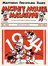 Mickey Mouse Magazine (2nd Series) (1933)  n&deg;&nbsp;3 - Walt Disney