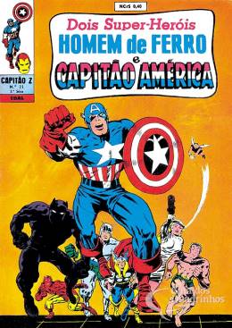 Homem de Ferro e Capitão América (Capitão Z)  n° 21