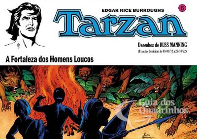 Tarzan/Russ Manning n° 6 - Edições Lirio Comics