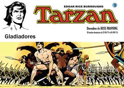 Tarzan/Russ Manning n° 9 - Edições Lirio Comics