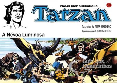 Tarzan/Russ Manning n° 10 - Edições Lirio Comics