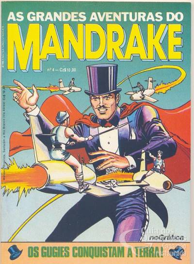 Grandes Aventuras do Mandrake, As n° 4 - Rge