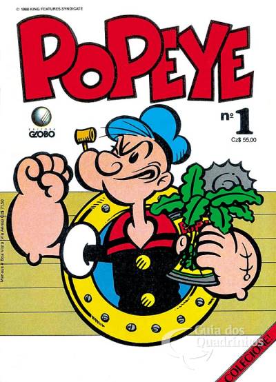Popeye n° 1 - Globo