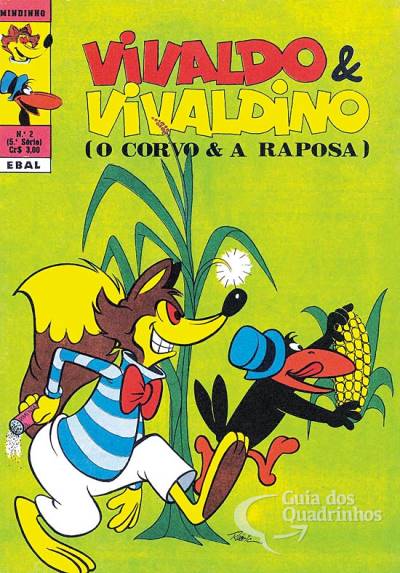 Mindinho - Vivaldo e Vivaldino (O Corvo & A Raposa) n° 2 - Ebal