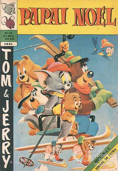 Tom & Jerry (Papai Noel) n° 63 - Ebal