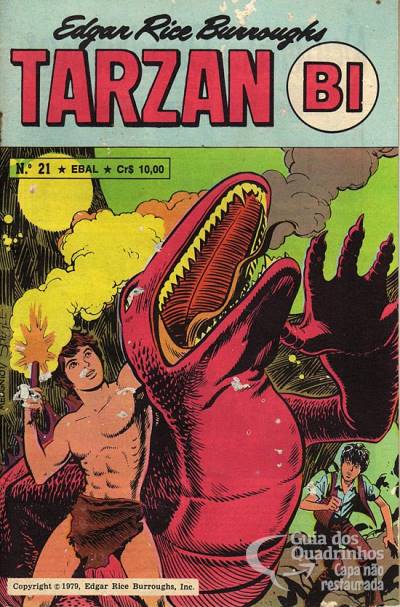Korak, O Filho de Tarzan (Tarzan-Bi) (Em Formatinho) n° 21 - Ebal