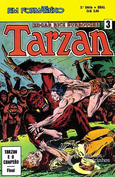 Tarzan (Em Formatinho) n° 3 - Ebal
