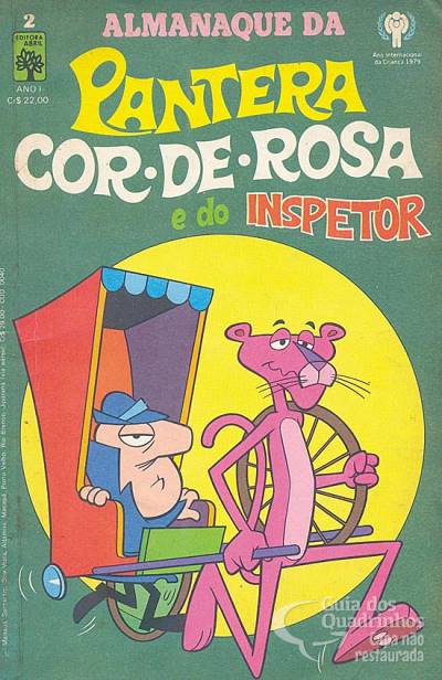 Almanaque da Pantera Cor-De-Rosa e do Inspetor n° 2 - Abril