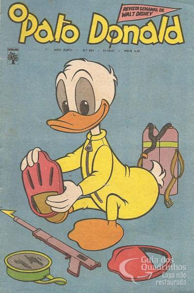 Pato Donald, O n° 834 - Abril
