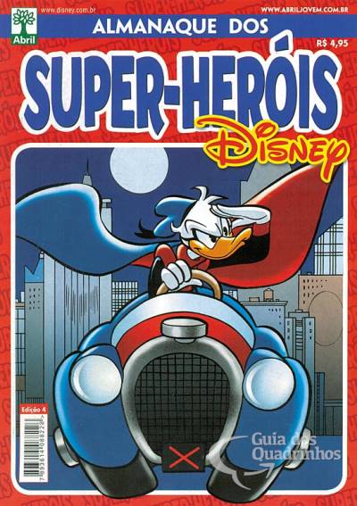 Almanaque dos Super-Heróis Disney n° 4 - Abril