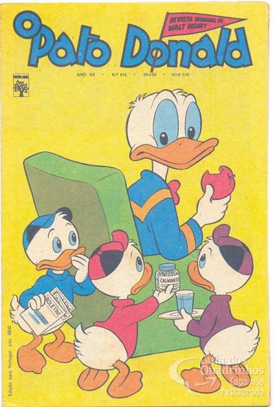 Pato Donald, O n° 912 - Abril
