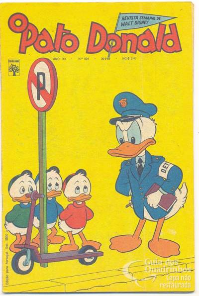Pato Donald, O n° 934 - Abril