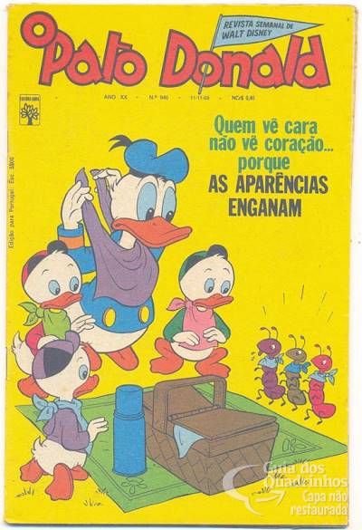 Pato Donald, O n° 940 - Abril