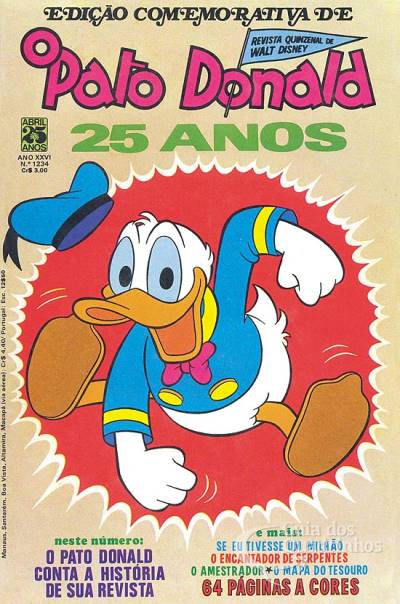 Pato Donald, O n° 1234 - Abril