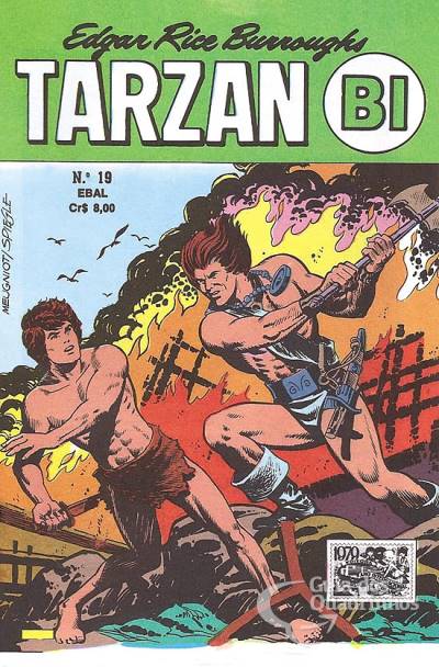 Korak, O Filho de Tarzan (Tarzan-Bi) (Em Formatinho) n° 19 - Ebal