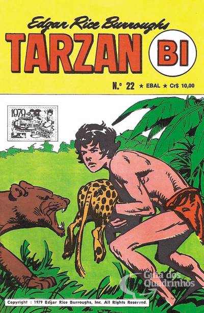 Korak, O Filho de Tarzan (Tarzan-Bi) (Em Formatinho) n° 22 - Ebal