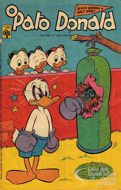 Pato Donald, O n° 1400 - Abril