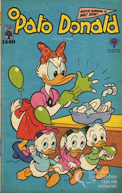 Pato Donald, O n° 1440 - Abril
