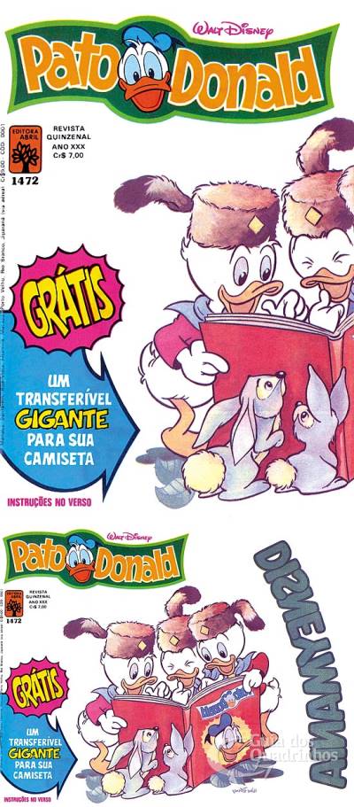 Pato Donald, O n° 1472 - Abril