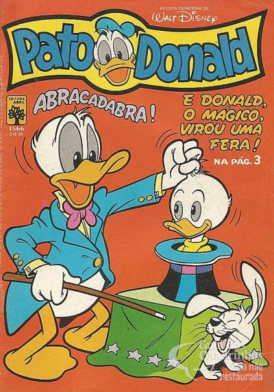 Pato Donald, O n° 1566 - Abril