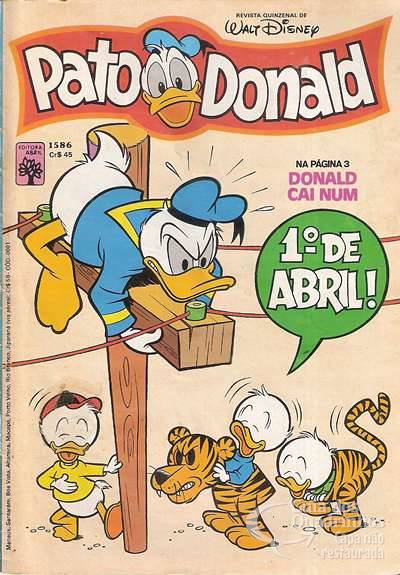 Pato Donald, O n° 1586 - Abril