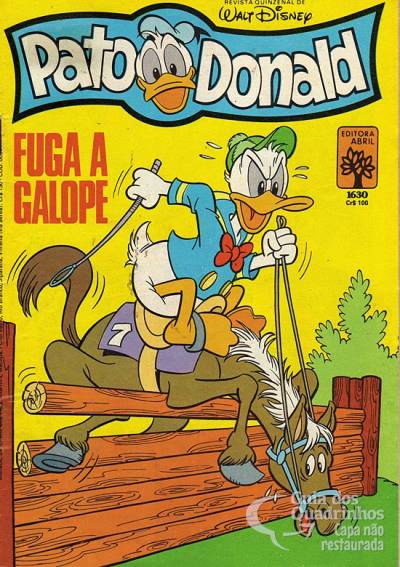 Pato Donald, O n° 1630 - Abril