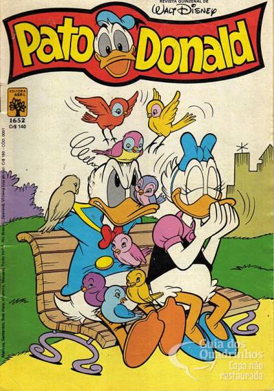 Pato Donald, O n° 1652 - Abril