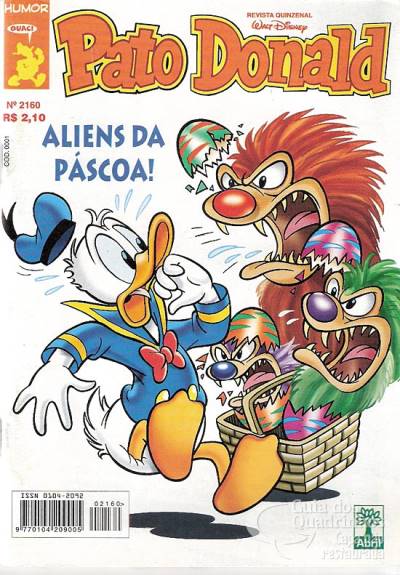 Pato Donald, O n° 2160 - Abril