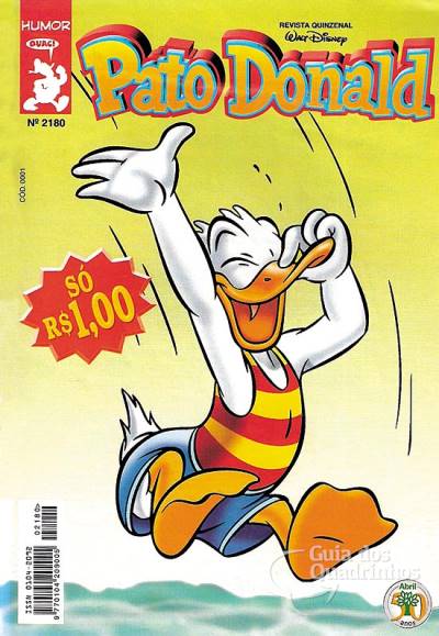 Pato Donald, O n° 2180 - Abril