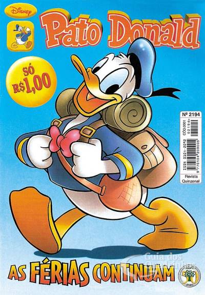 Pato Donald, O n° 2194 - Abril