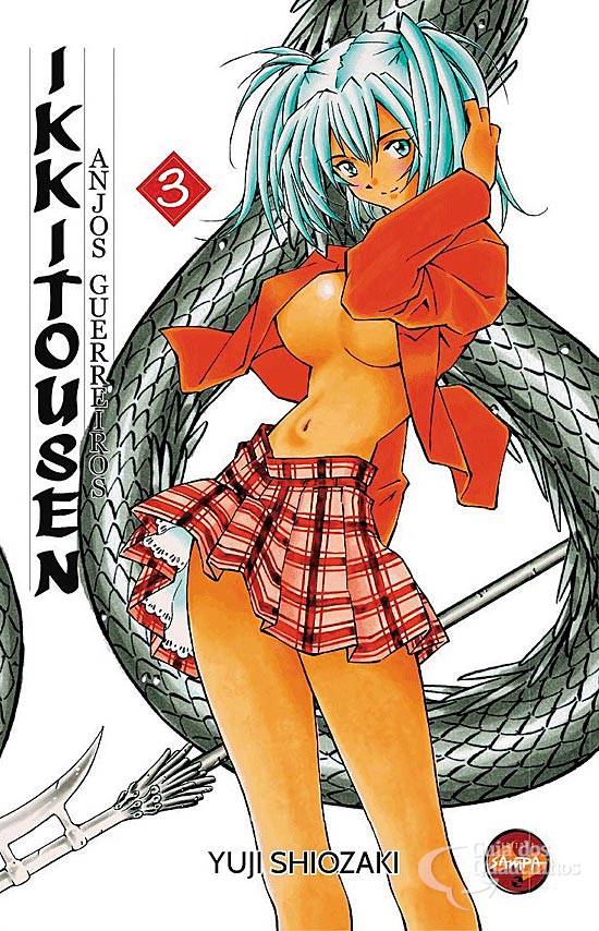 Ikkitousen 1ª Temporada. Anjos Guerreiros. #Ikkitousen #animes #animed