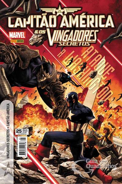 Capitão América & Os Vingadores Secretos n° 25 - Panini