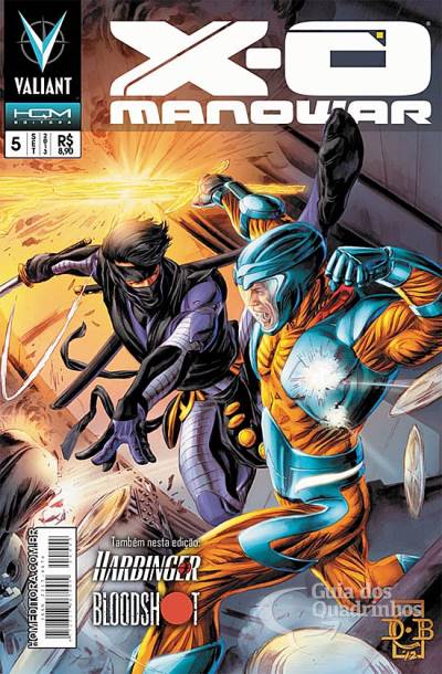 X-O Manowar n° 5 - Hq Maniacs Editora