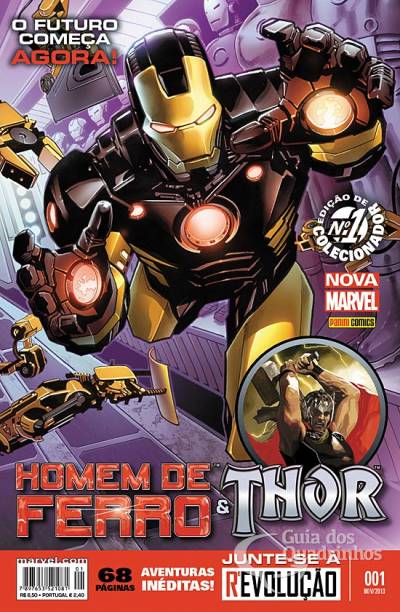 Homem de Ferro & Thor n° 1 - Panini