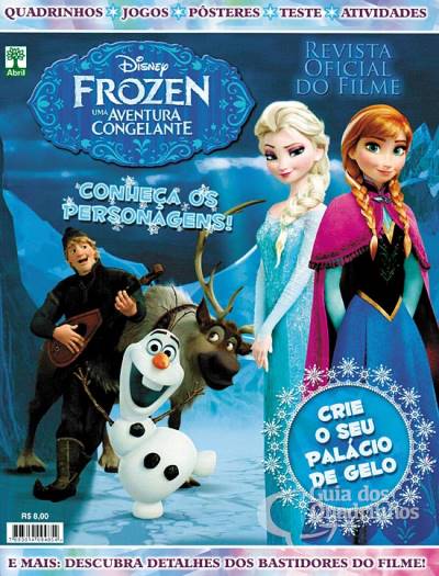 Frozen: Uma Aventura Congelante - Revista Oficial do Filme - Abril