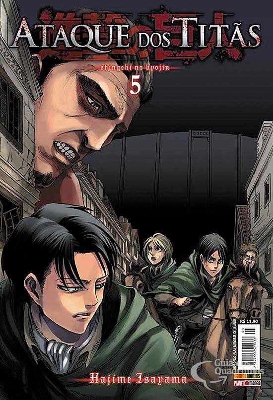 Ataque Dos Titãs Shingeki No Kyojin Mangá Vol. 23 Português