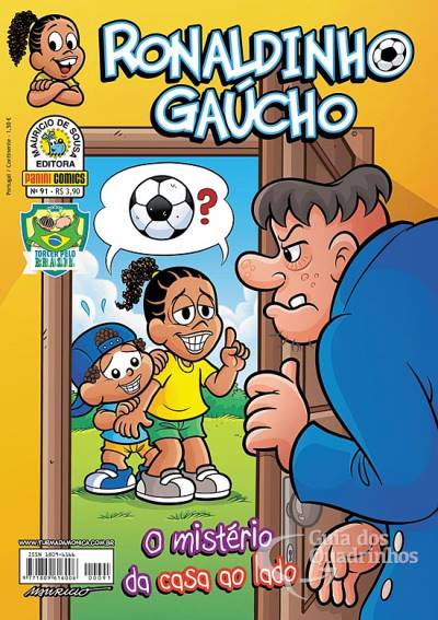 Ronaldinho Gaúcho n° 91 - Panini