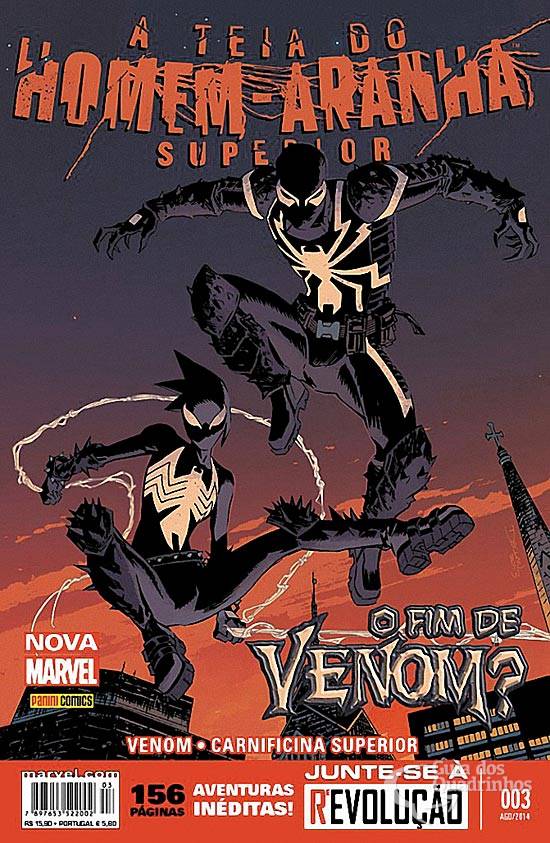 A Teia do Homem-Aranha Superior - 1ª Série/Panini n° 1-2-3-4-7-8