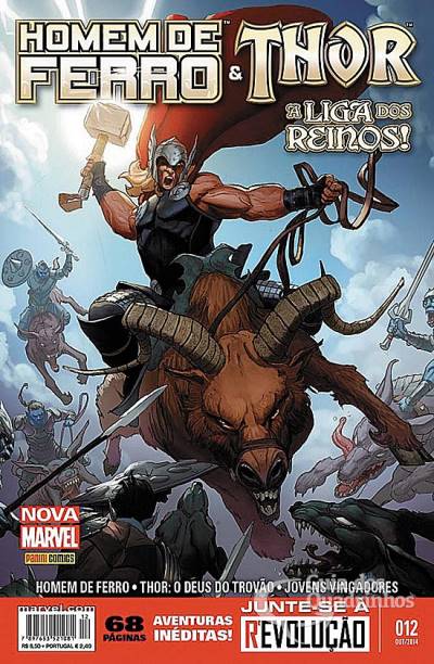 Homem de Ferro & Thor n° 12 - Panini