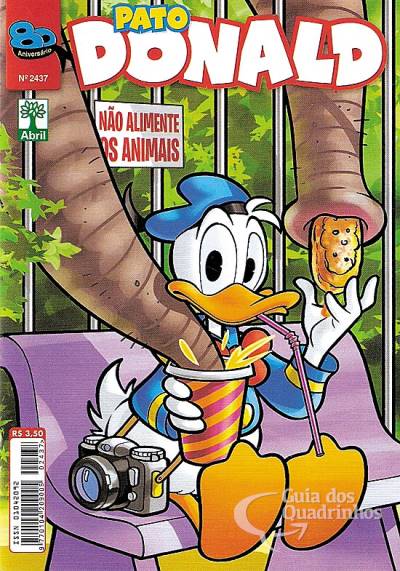 Pato Donald, O n° 2437 - Abril