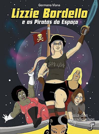 Lizzie Bordello e As Piratas do Espaço n° 1 - Jambô Editora