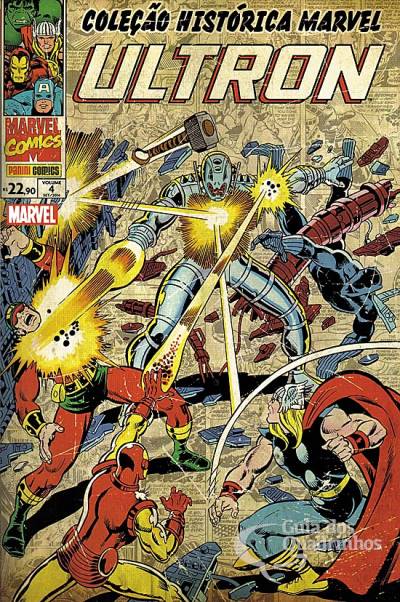 Coleção Histórica Marvel: Os Vingadores n° 4 - Panini