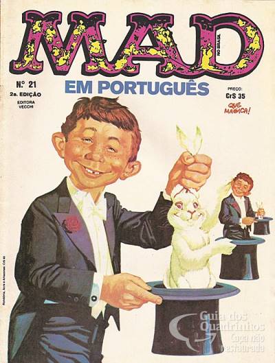 Mad (2ª Edição) n° 21 - Vecchi