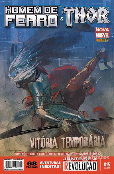 Homem de Ferro & Thor n° 15 - Panini