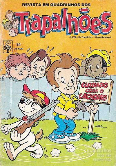 Trapalhões - Revista em Quadrinhos n° 34 - Abril