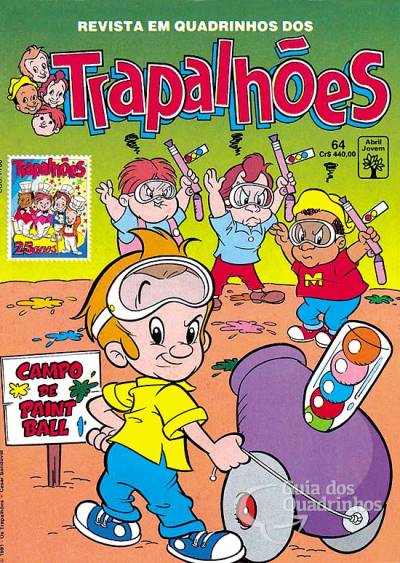 Trapalhões - Revista em Quadrinhos n° 64 - Abril