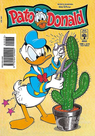 Pato Donald, O n° 2033 - Abril