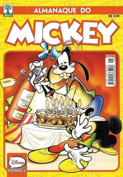 Almanaque do Mickey n° 25 - Abril