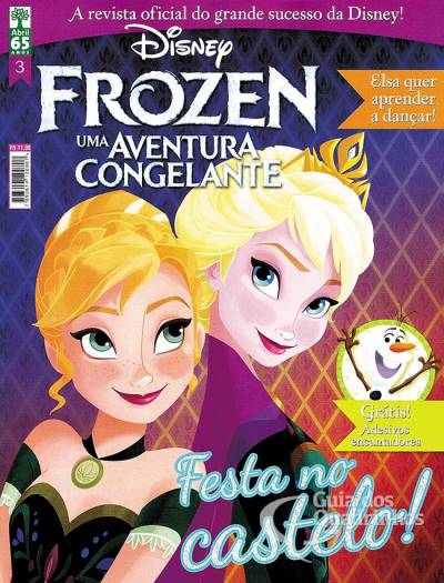 Frozen - Uma Aventura Congelante n° 3 - Abril