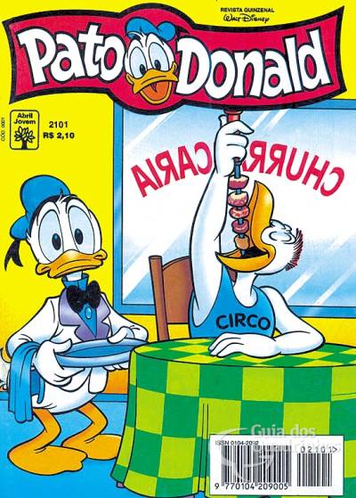 Pato Donald, O n° 2101 - Abril